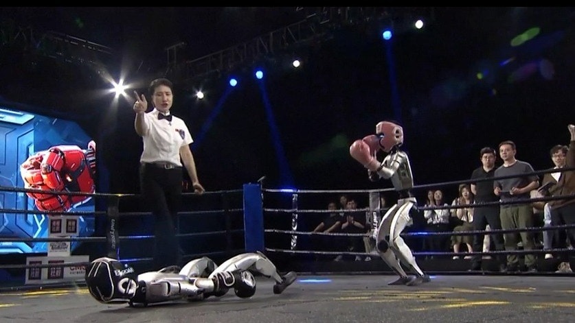 China realiza el primer campeonato de box de robots humanoides - Más ...